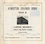 Kingston Savings Bank, Caldwell County 1907 McGlumphy